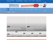 Tablet Screenshot of norrbotten.com